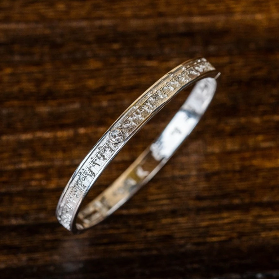 925银手镯 【静文】（多样性发货）绿度母手镯/个FL-1051