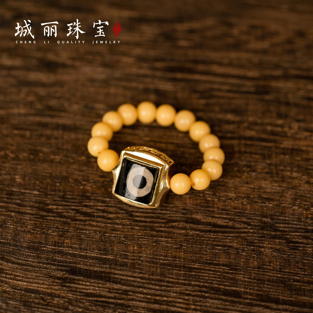 非金属戒指 【城丽珠宝】一圆手工编制戒指/个TZ-1229