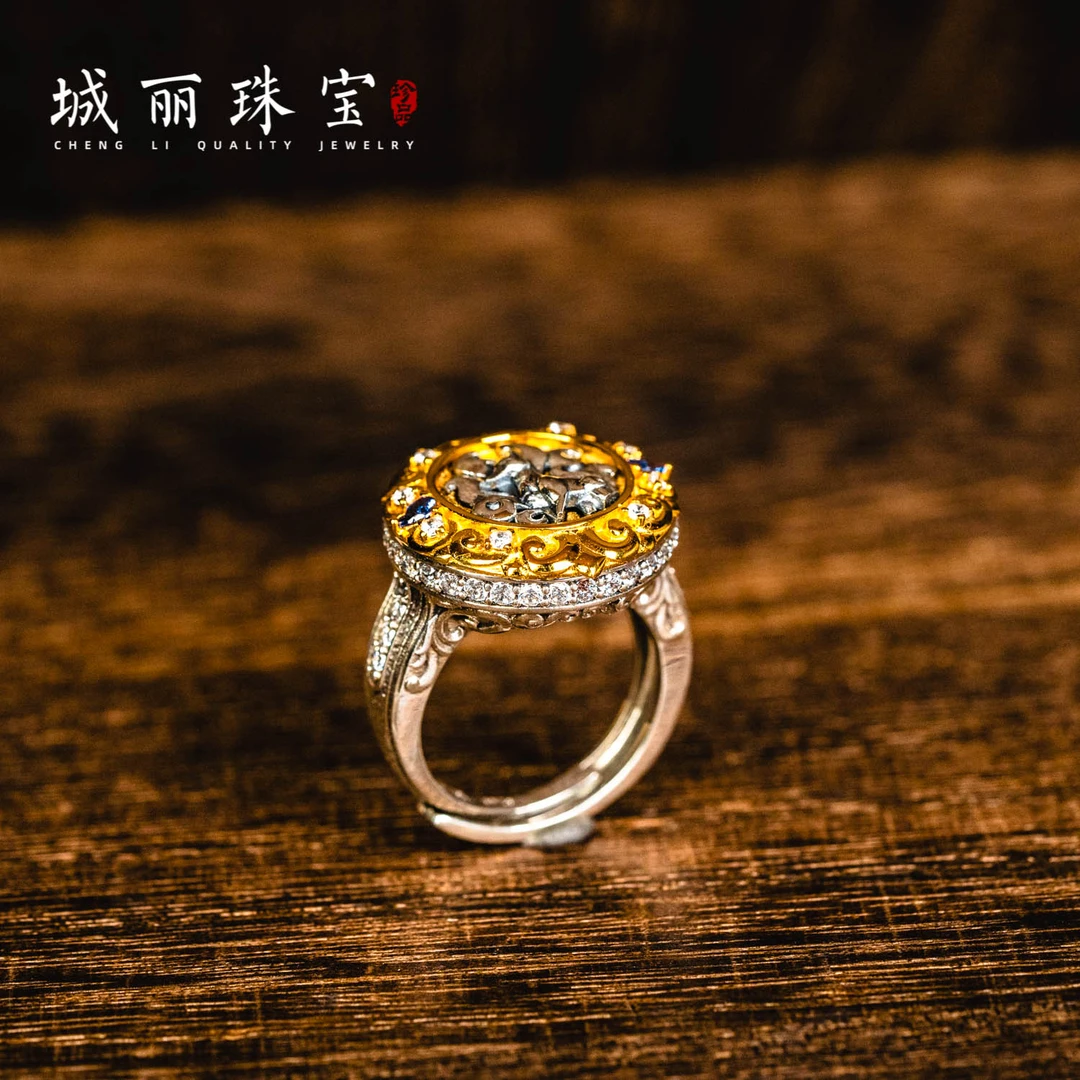 925银戒指 真身凤九系列   凤九戒指/个FL-1749