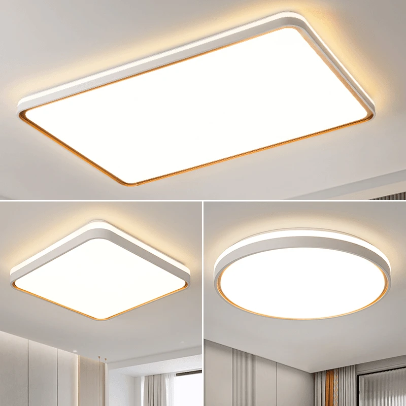 新款简约大气长方形灯大厅主卧室吸顶灯餐厅书房间圆形护眼吸顶灯