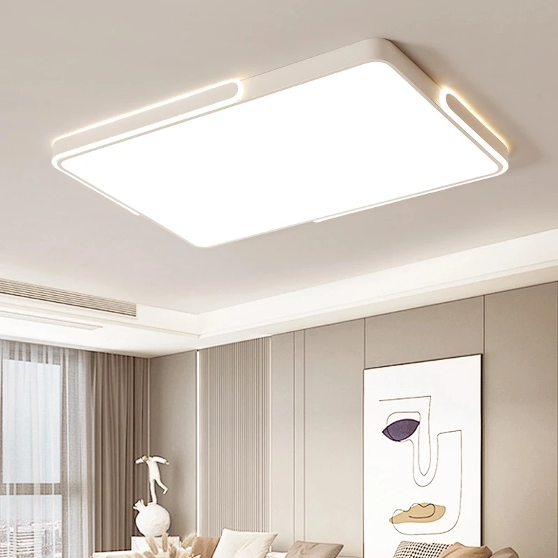 新款简约创意主卧室圆形吸顶灯书房间大厅全光谱护眼吸顶灯饰光环