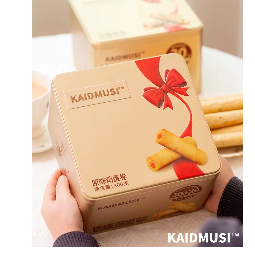 不加一滴水的蛋卷层层酥脆