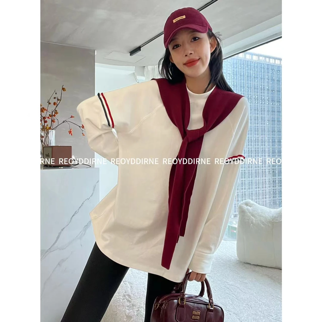 兔兔TUTU-【Reoyddirne】设计感小众时尚休闲T恤97786