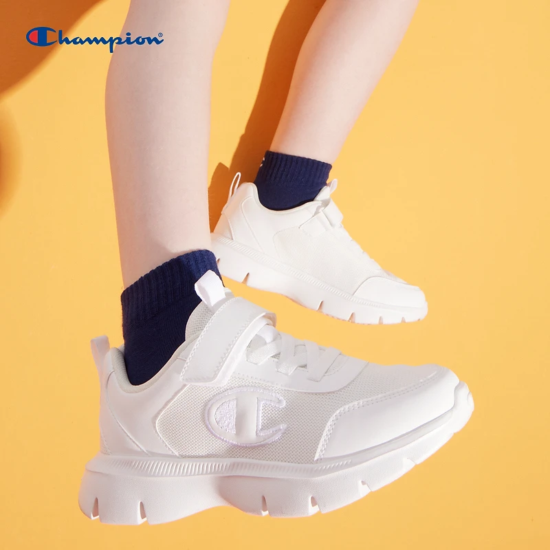 Champion冠军童鞋2024新款男女童中大童简约时尚活力运动鞋A11D