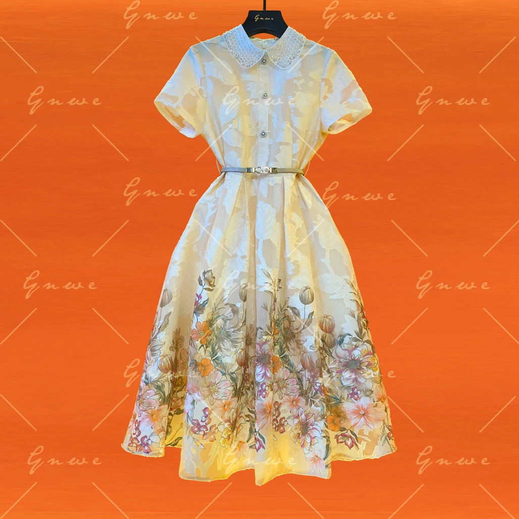 【私人订制】显瘦法式轻奢连衣裙A-90