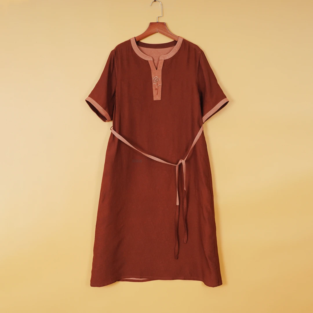 539-双面双穿百搭时尚连衣裙