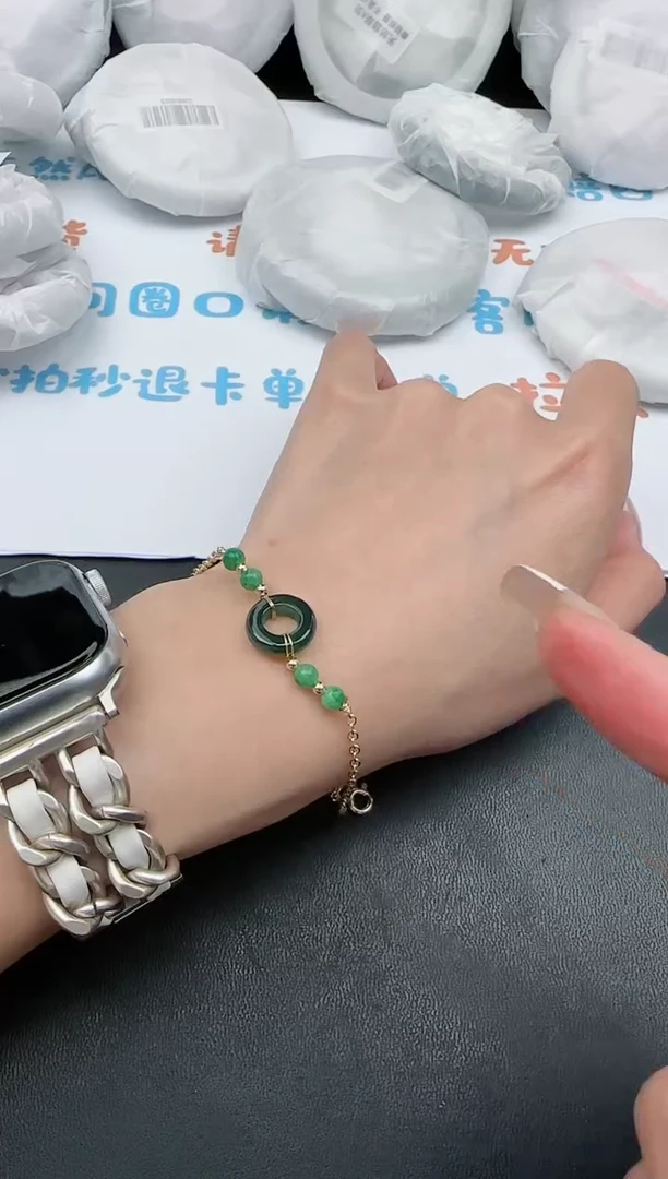 【闪购商品】翡翠手链未镶嵌11·
