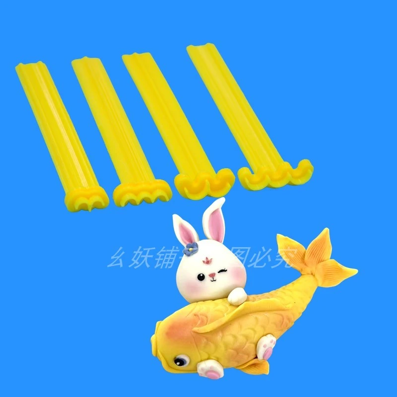 【版权产品】新款鱼鳞压痕模具兔嘴巴印痕磨具省时间易操作好工具