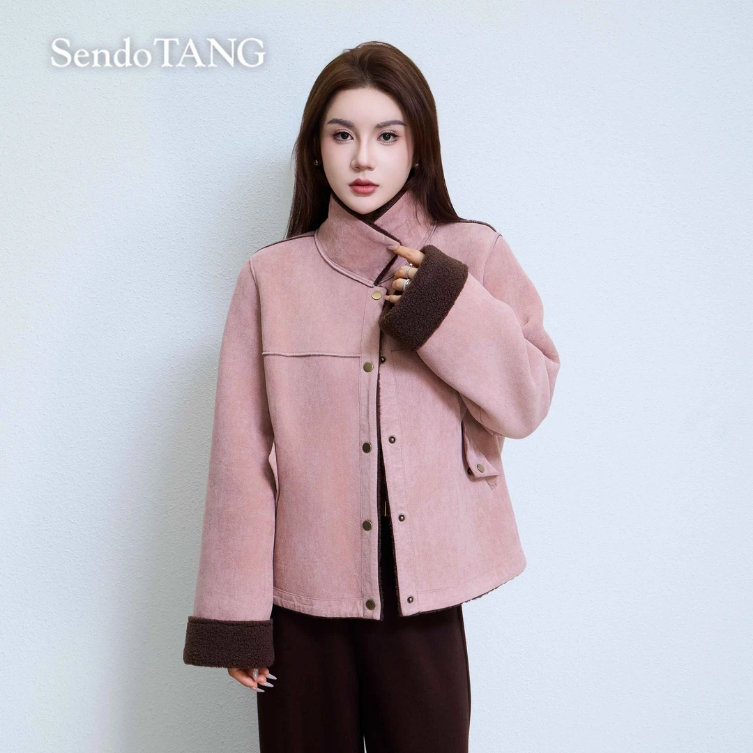 今年流行【贺喜】胖多女装新款时尚设计高级感百搭宽松显瘦外套