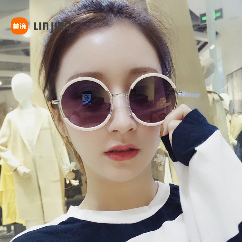 2025新款个性圆形太阳镜女男子潮气质潮流圆脸百搭墨镜开车偏光镜