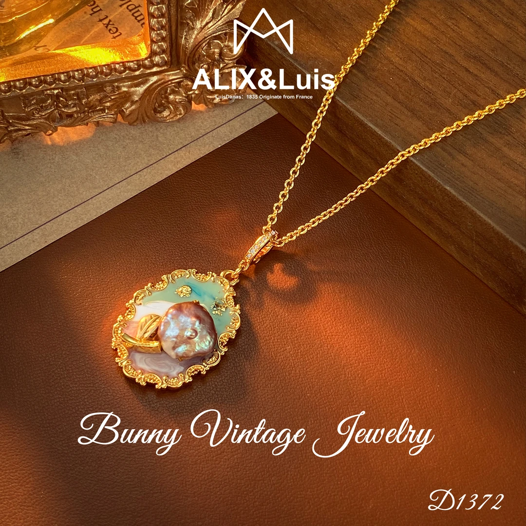 D1372法★【梦幻气球花】ALIX&Danas 爱丽丝 项链