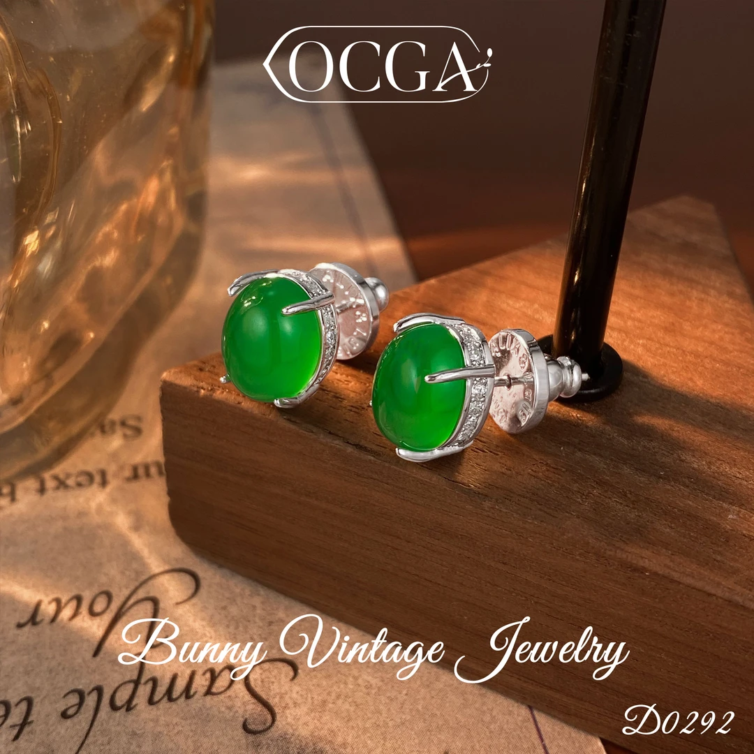 D0292 法★【晶莹剔透】秋冬OCGA 欧斯伽斯 耳钉