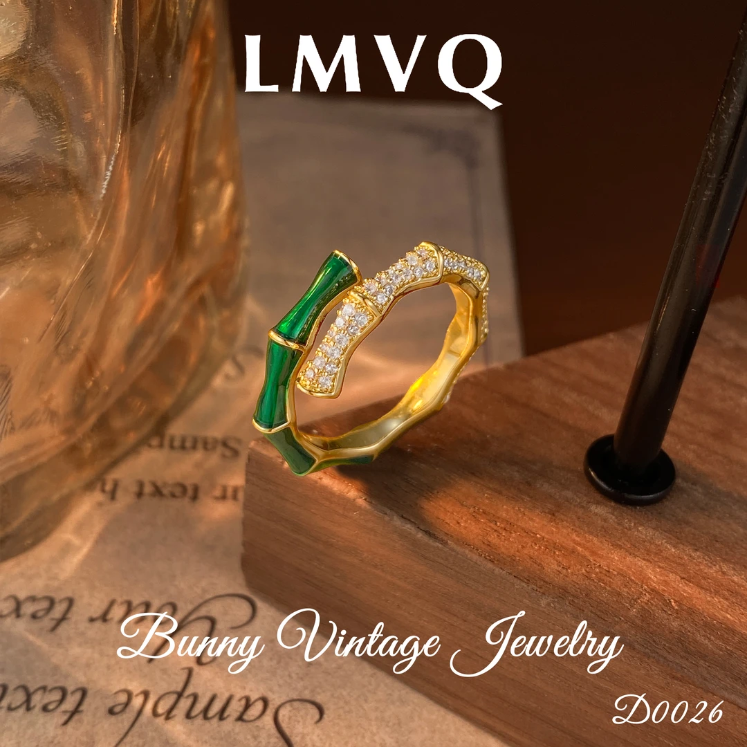 D0026 法★【竹节】秋冬LMVQ 罗曼维奇 限定 戒指