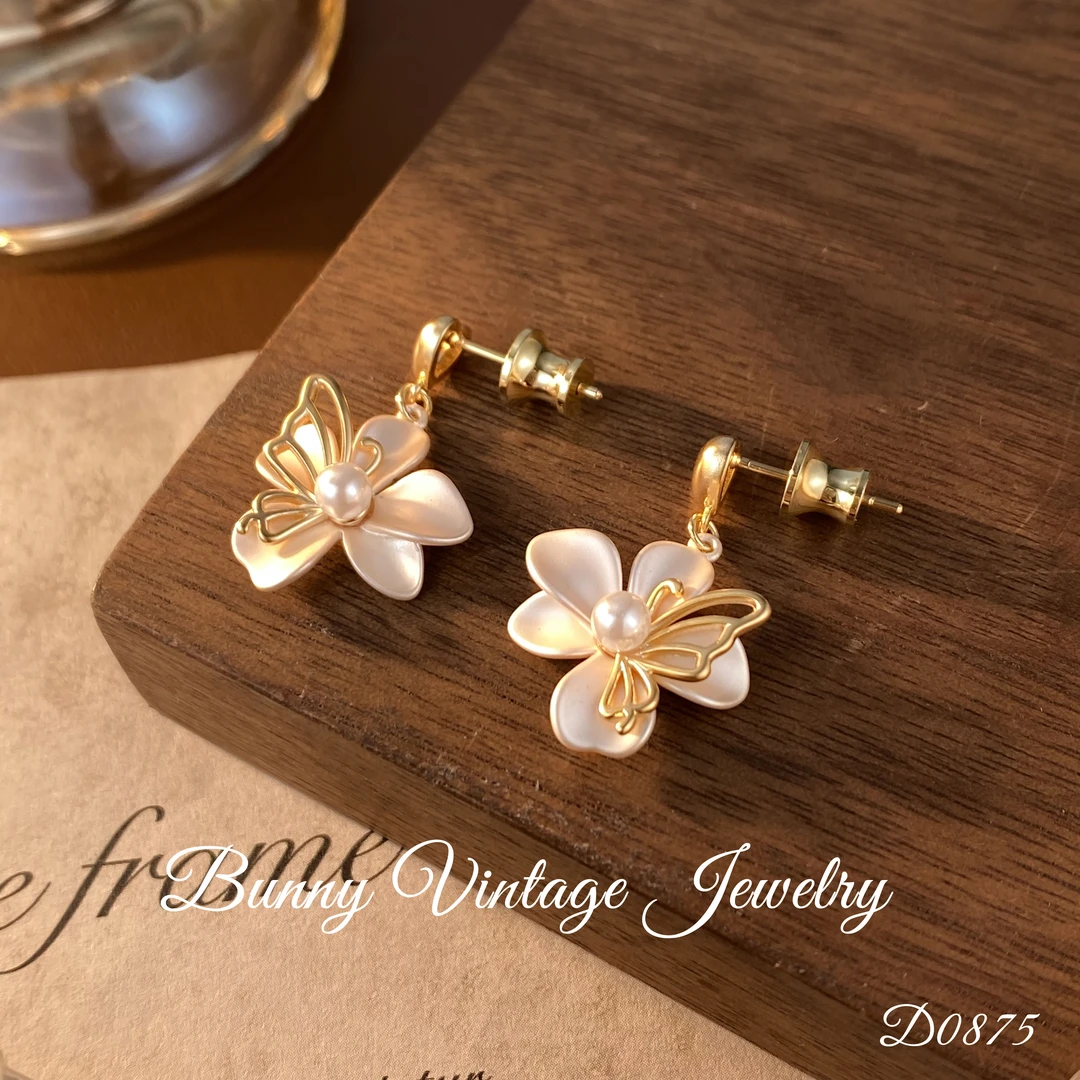 D1344 英【绽放马德里】2024 ALUONI 爱洛妮  耳环