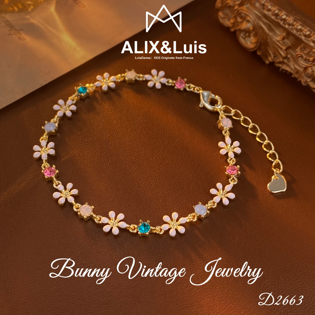 D2663法★【繁花雏菊】手工 ALIX Luis Danas 手链