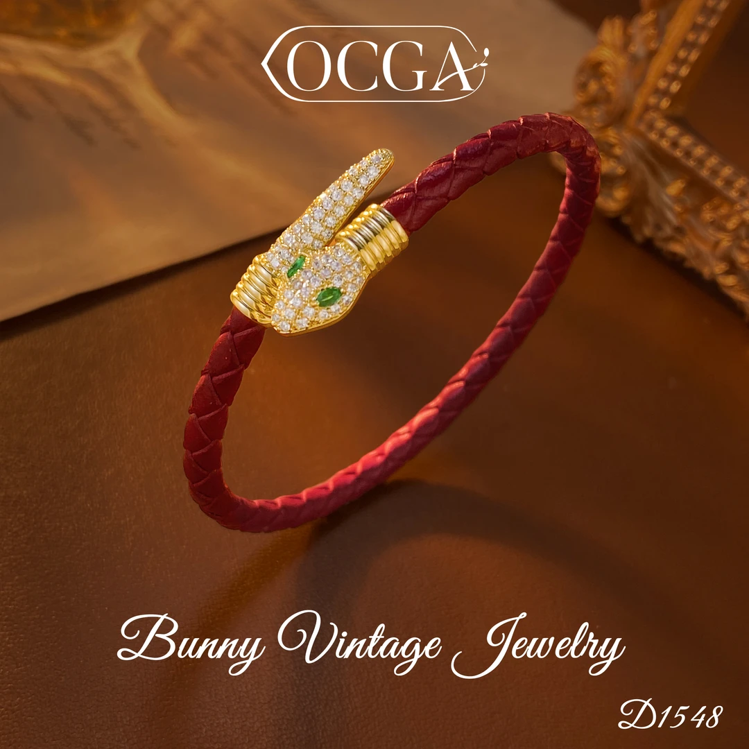 D1548 法★【红色灵蛇】秋冬OCGA 欧斯伽斯 手镯