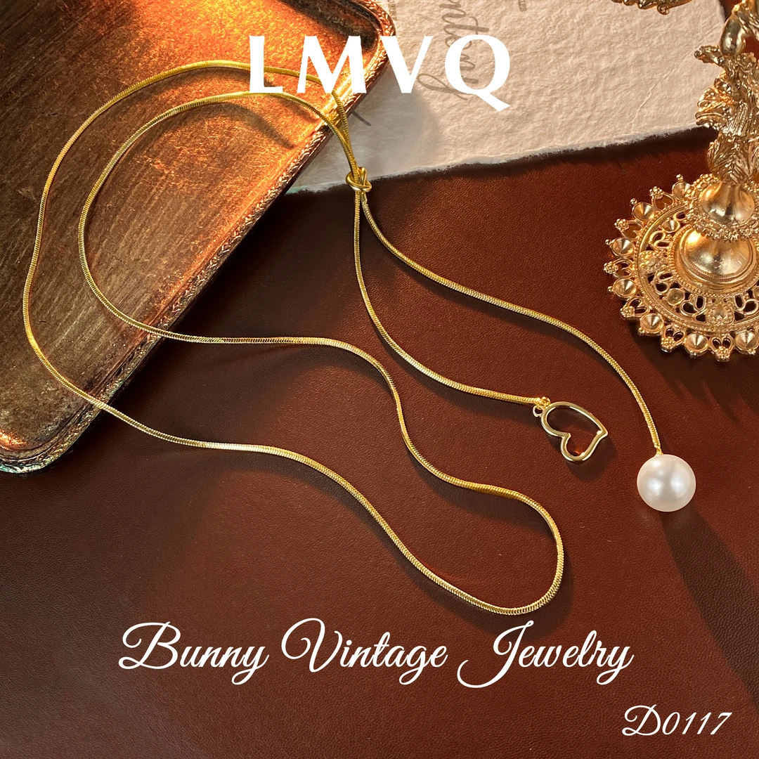 D0117 法★【绳结甜心】秋冬LMVQ 罗曼维奇 毛衣链