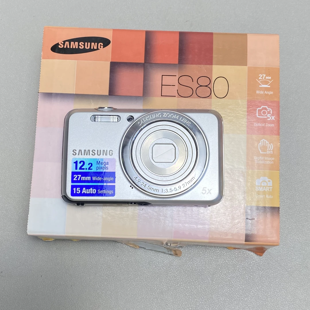 95新 Samsung/三星 三星ES80全原盒 冷白皮 1200万像素5倍变焦