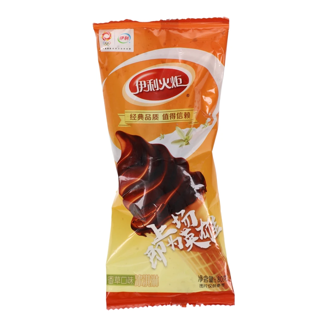 伊利火炬冰淇淋 香草口味 80g雪糕同城送