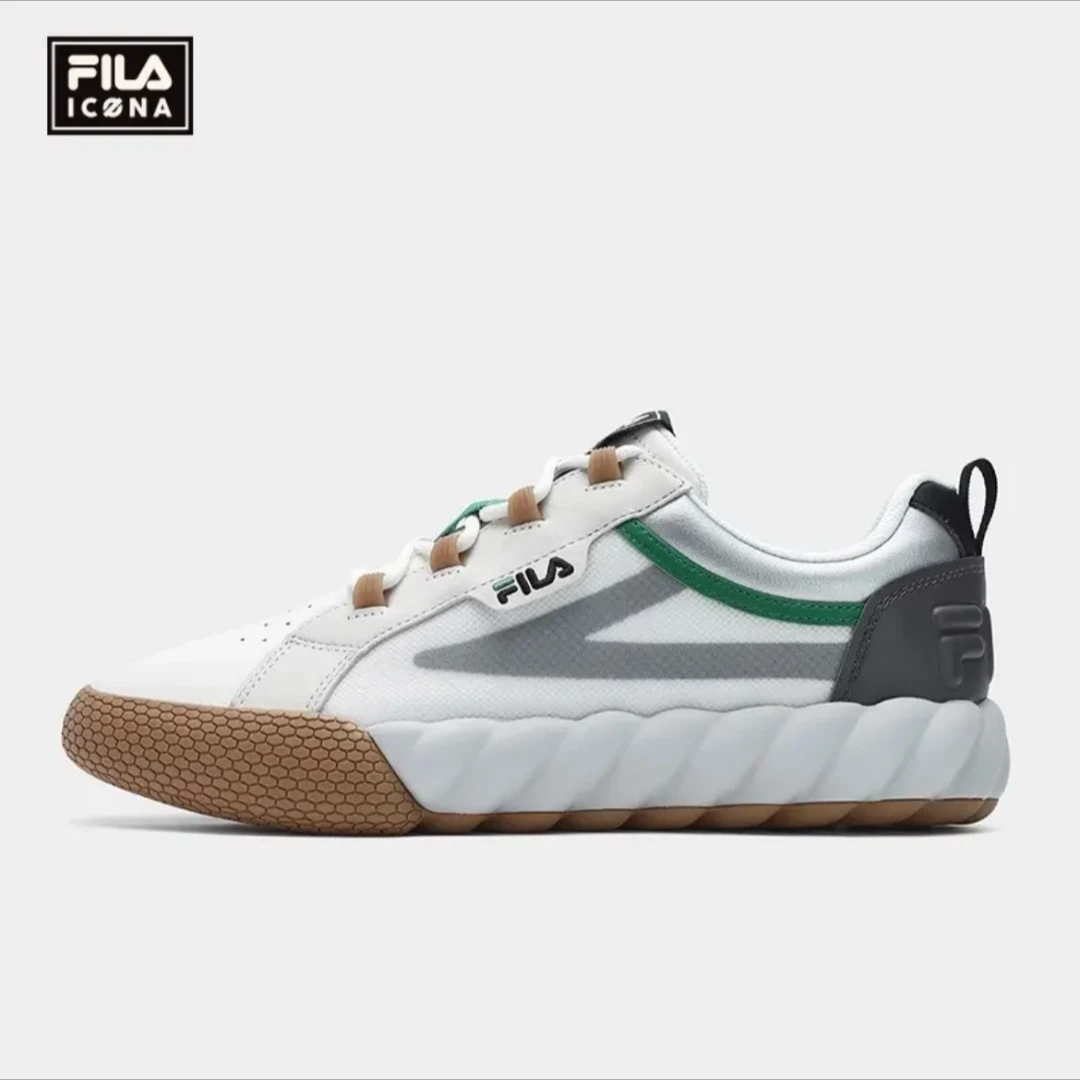 FILA斐乐男鞋【CAMPO绳索鞋】夏季百搭时尚休闲透气板鞋F12M423208F