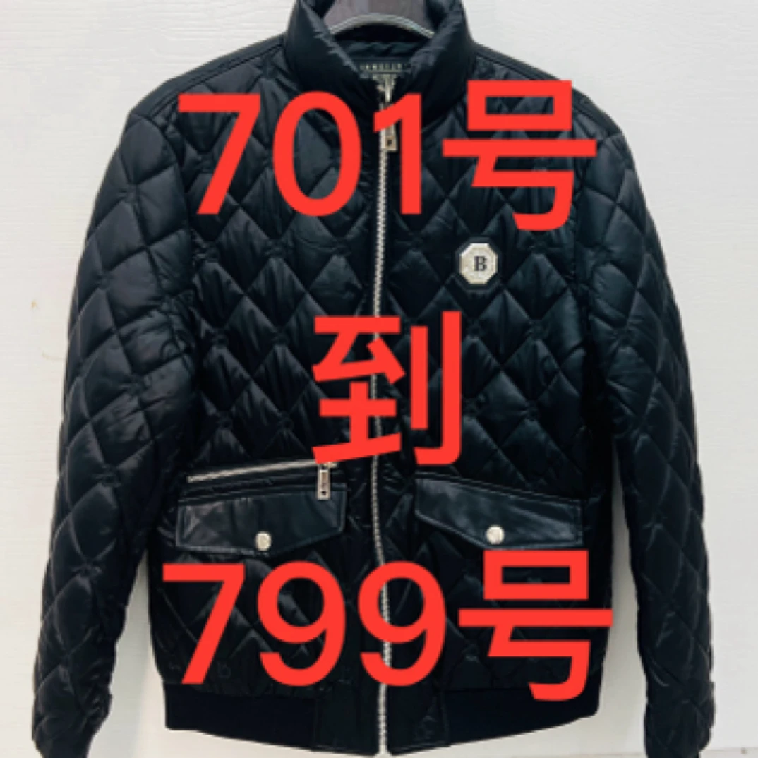 701号到799号（标准码正码正拍）夹克男士男款黑色轻薄加厚冬季夹克