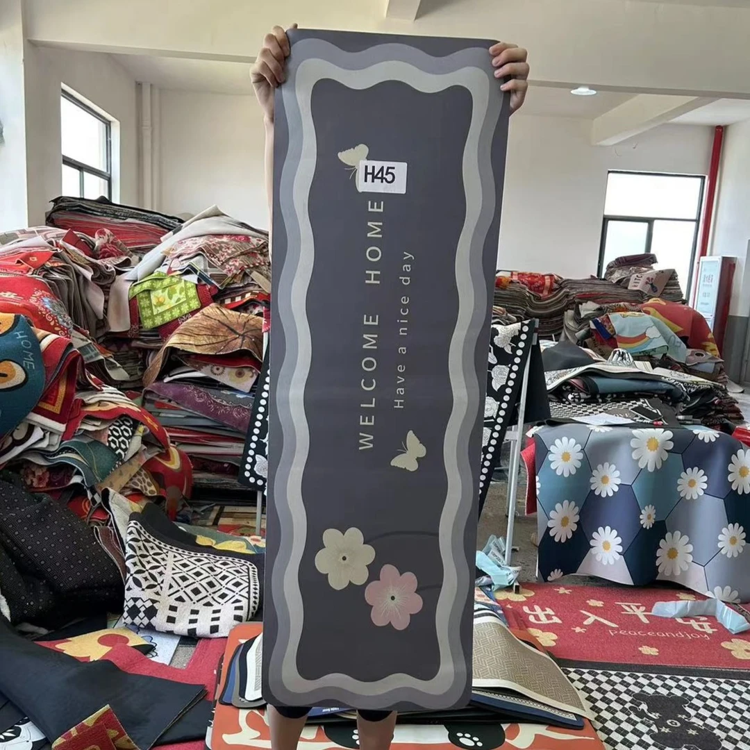 地垫H45一条40*120cm进门垫尾单浴室床边地毯门垫厨房垫简约大门