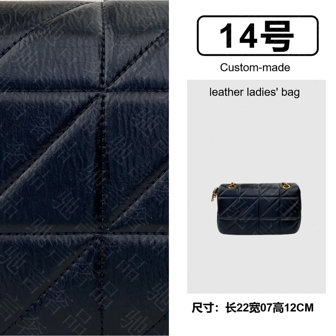 A14 号 (Z) 手袋便携休闲链条斜跨包#6166