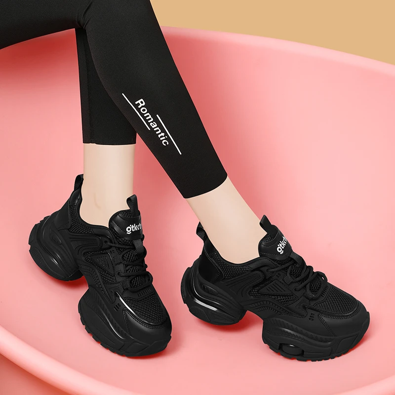 老爹鞋女2025新款秋冬季爆款厚底旅游鞋运动鞋百搭休闲鞋松糕潮鞋