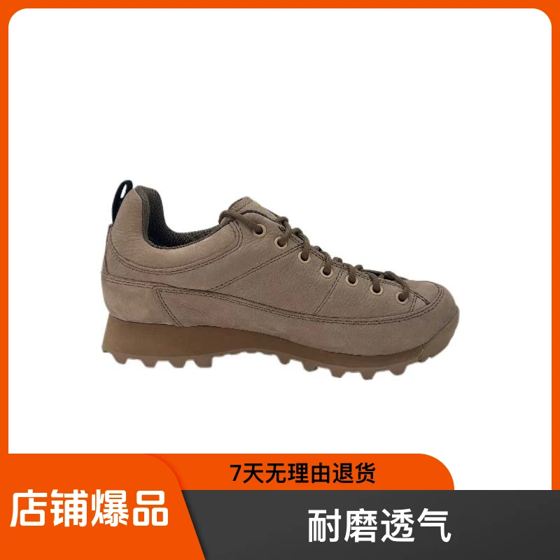 系带低帮时尚男士百搭鞋百搭徒步鞋男款透气轻便登山鞋耐磨秋冬