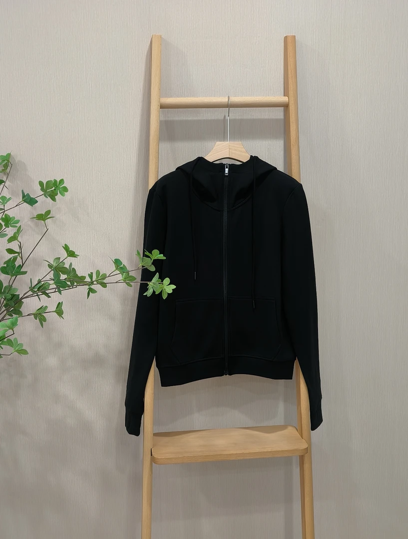 【Hua】3139 秋冬季女士休闲百搭舒适连帽长袖加绒卫衣外套