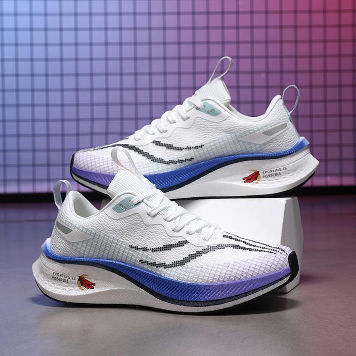 赤兔7|男童碳板跑步鞋夏季透气中大童亲子鞋轻便男马拉松运动鞋子