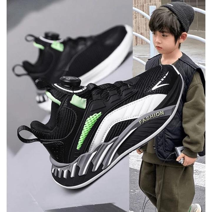 李宁飞电运动鞋男童鞋子2024秋季网面透气跑步鞋儿童中大童童鞋