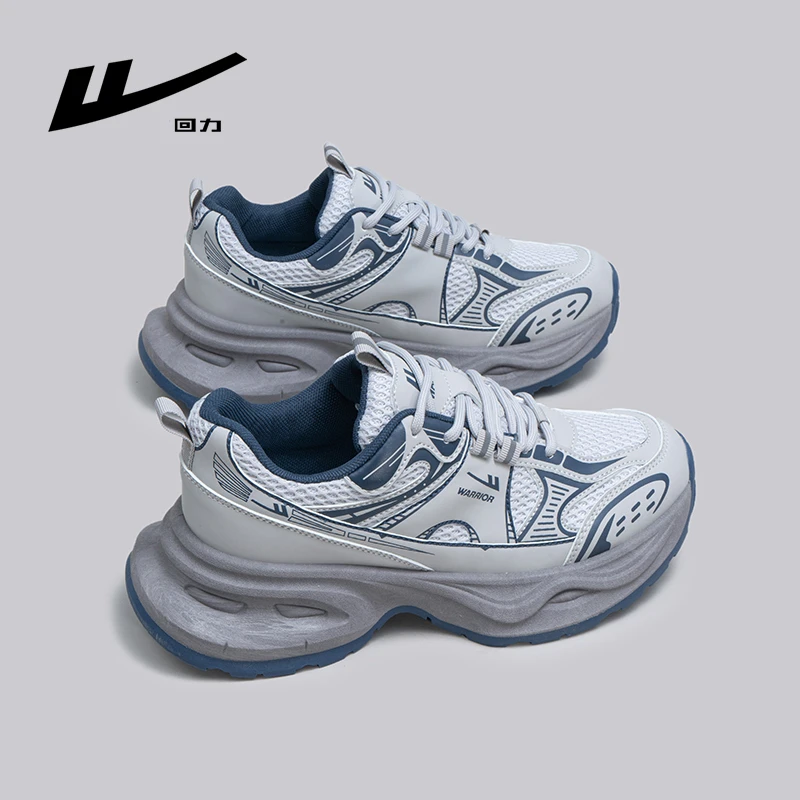 回力女鞋2024款老爹鞋休闲百搭运动透气学生潮鞋秋季新款厚底韩版