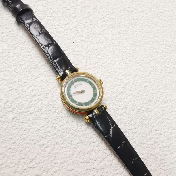 95新 GUCCI/古驰 【六六中古】孤品复古手表cp133手围18表盘21mm