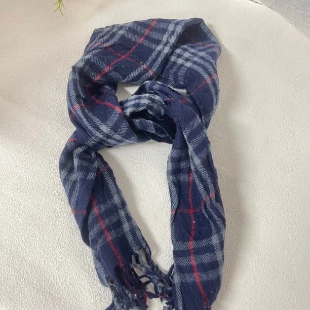 90新 BURBERRY/博柏利 【六六中古】孤品复古围巾cp886尺寸156×26