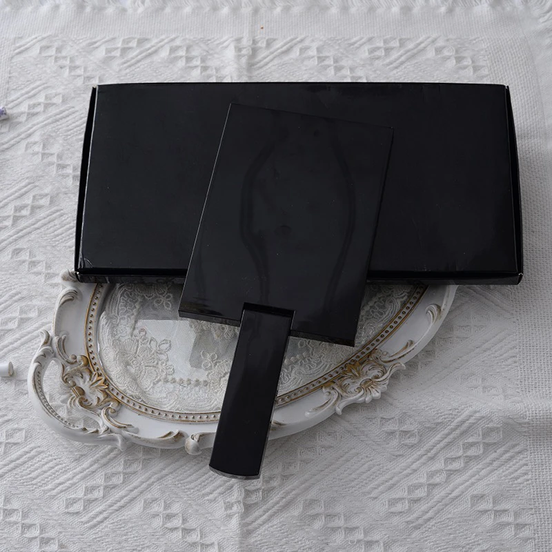 90新 Chanel/香奈儿 【六六中古】孤品复古黑色化妆镜CP247