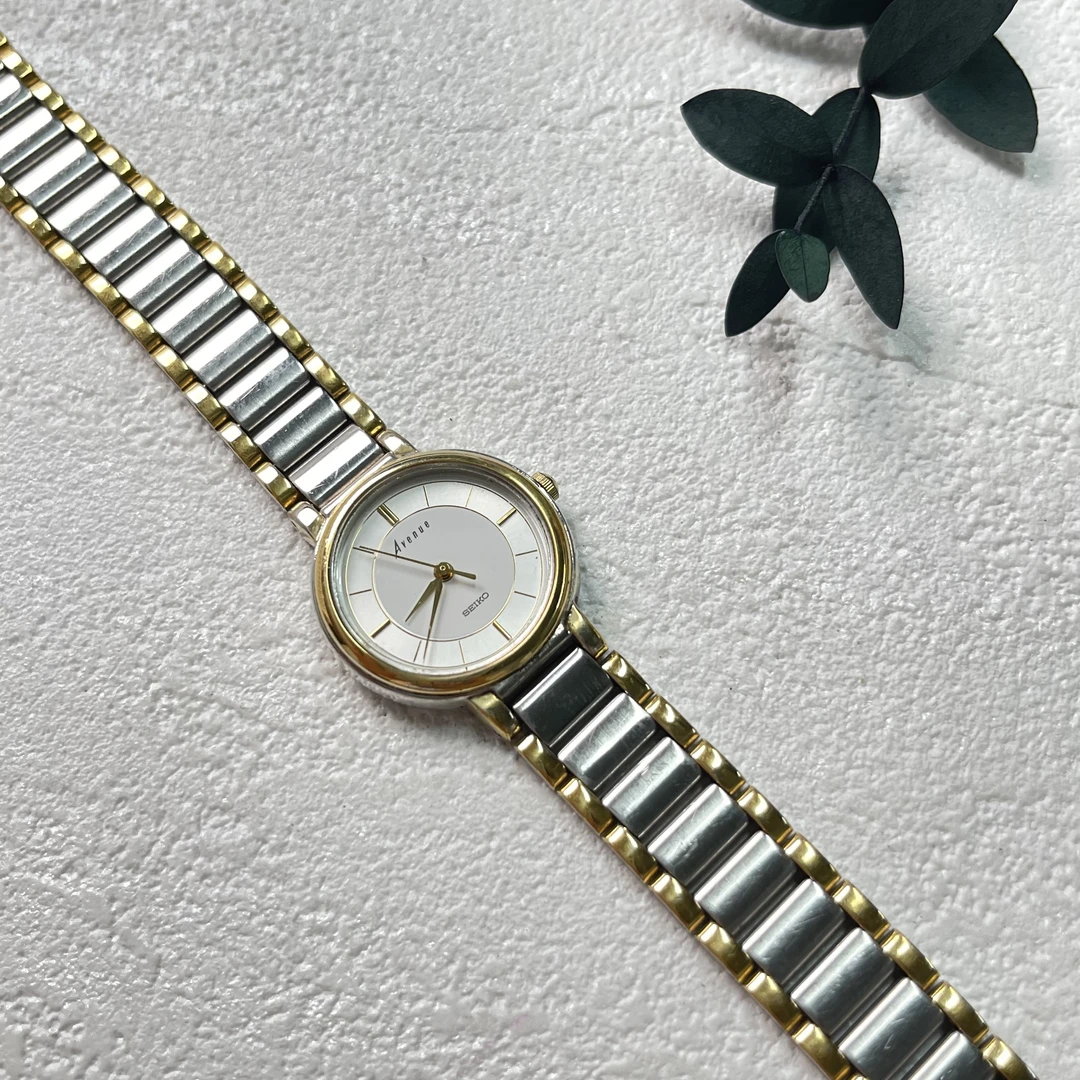 90新 Seiko/精工 【六六中古】孤品复古手表aa5155手围15表盘24mm