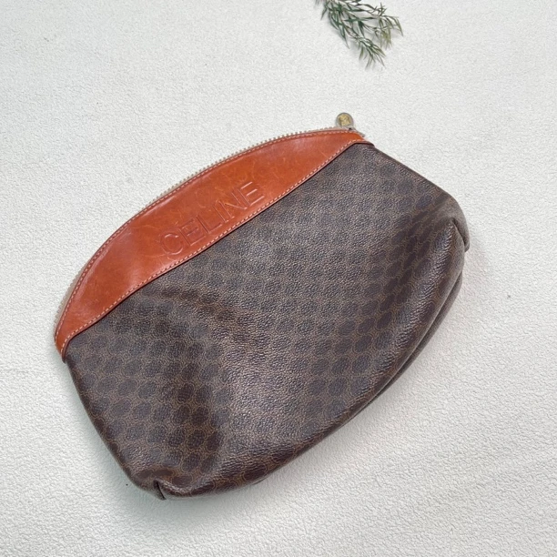 90新 Celine/思琳 【六六中古】孤品复古手拿包cb500尺寸27*15*7