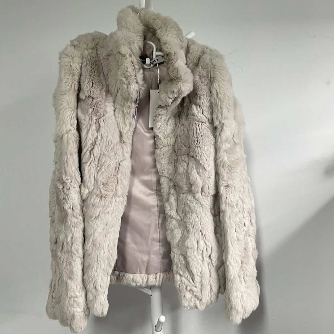 90新  【六六中古】孤品兔毛外套ay1178