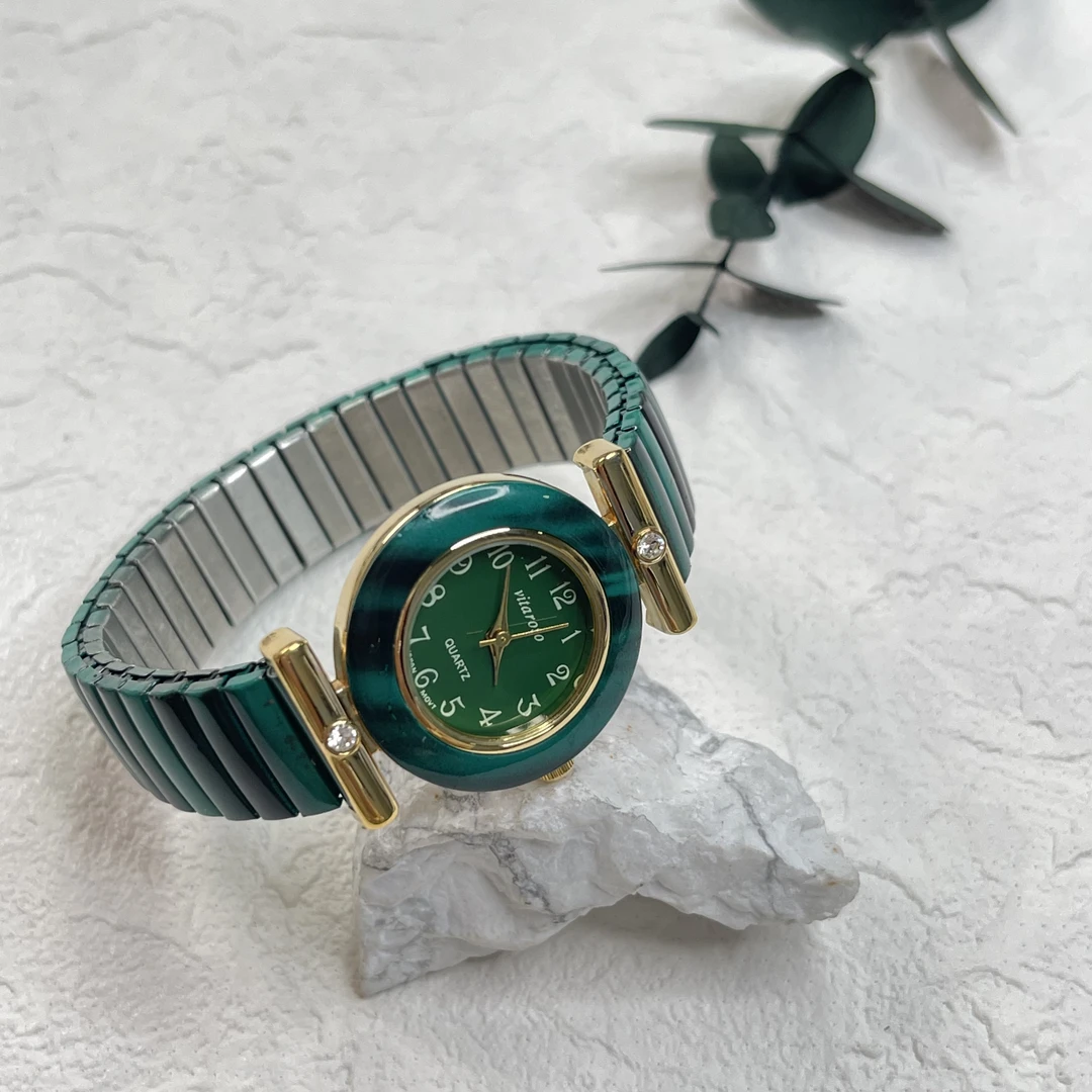 90新  【六六中古】孤品复古手表ea200弹力手围表盘26mm