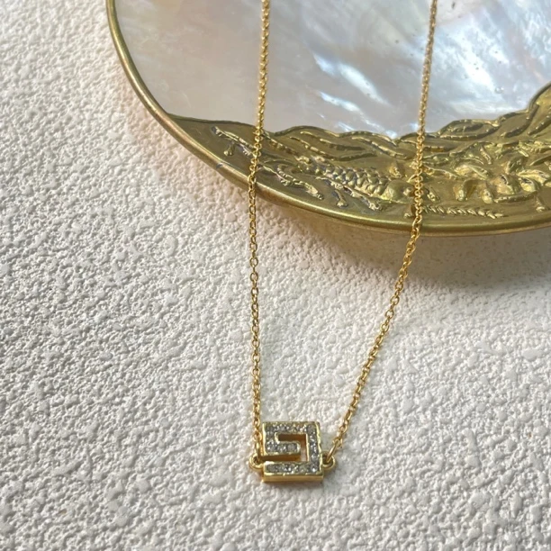 90新 Givenchy/纪梵希 【六六中古】孤品复古项链ca068链长38.5cm