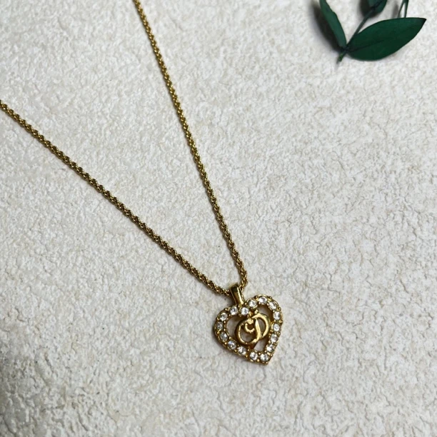 90新 DIOR/迪奥 【六六中古】孤品复古项链cp1248链长39-44cm