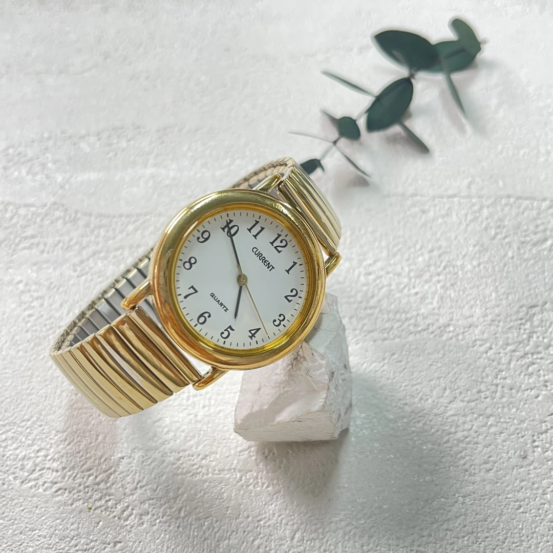90新  【六六中古】孤品复古手表aa5298有弹力表盘34mm