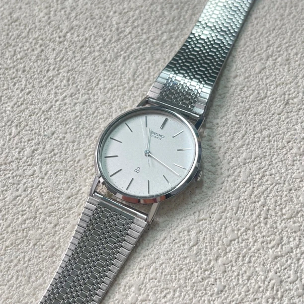 90新 Seiko/精工 【六六中古】孤品复古手表aa4645手围20表盘33mm