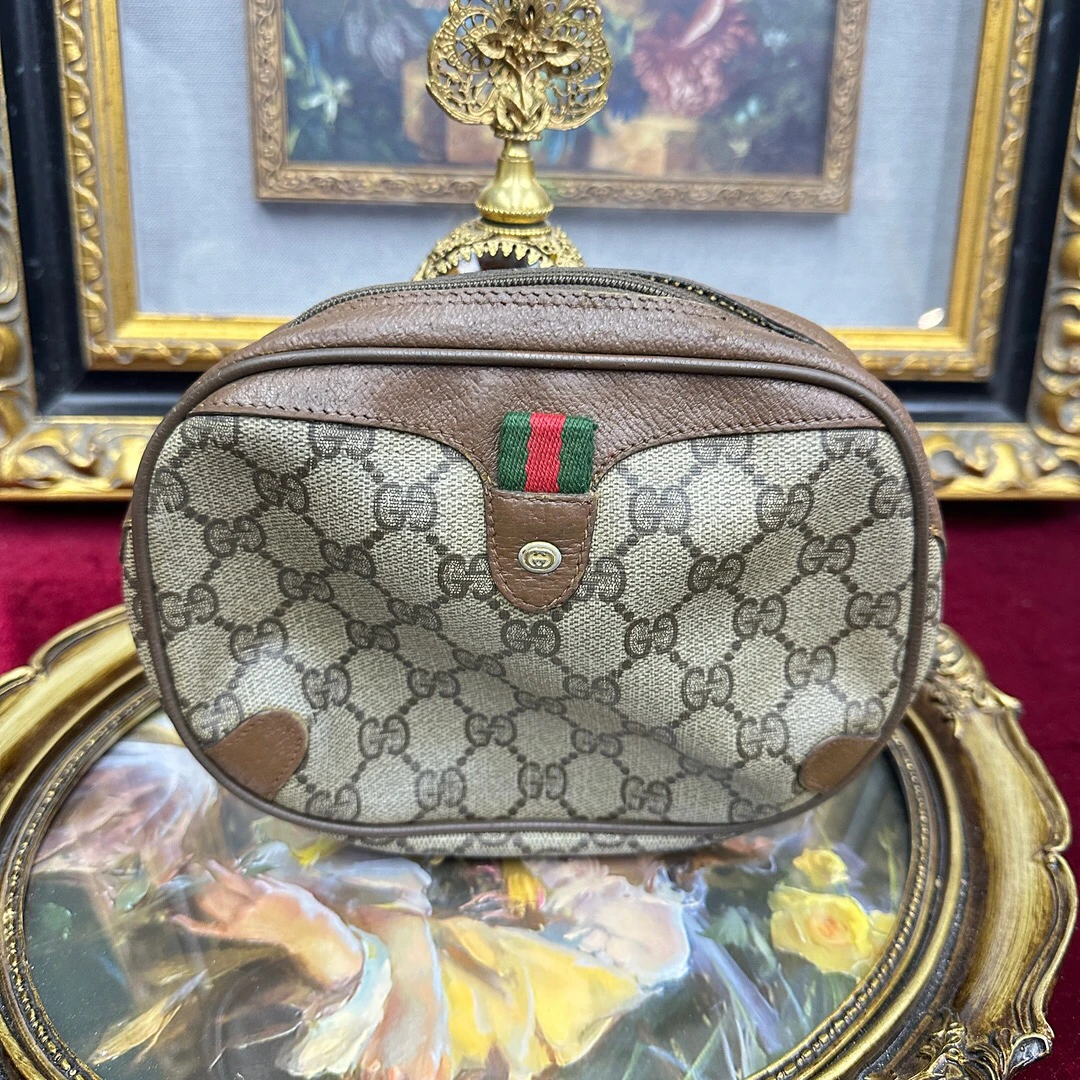 90新 GUCCI/古驰 【六六中古】孤品经典手拿包cb229