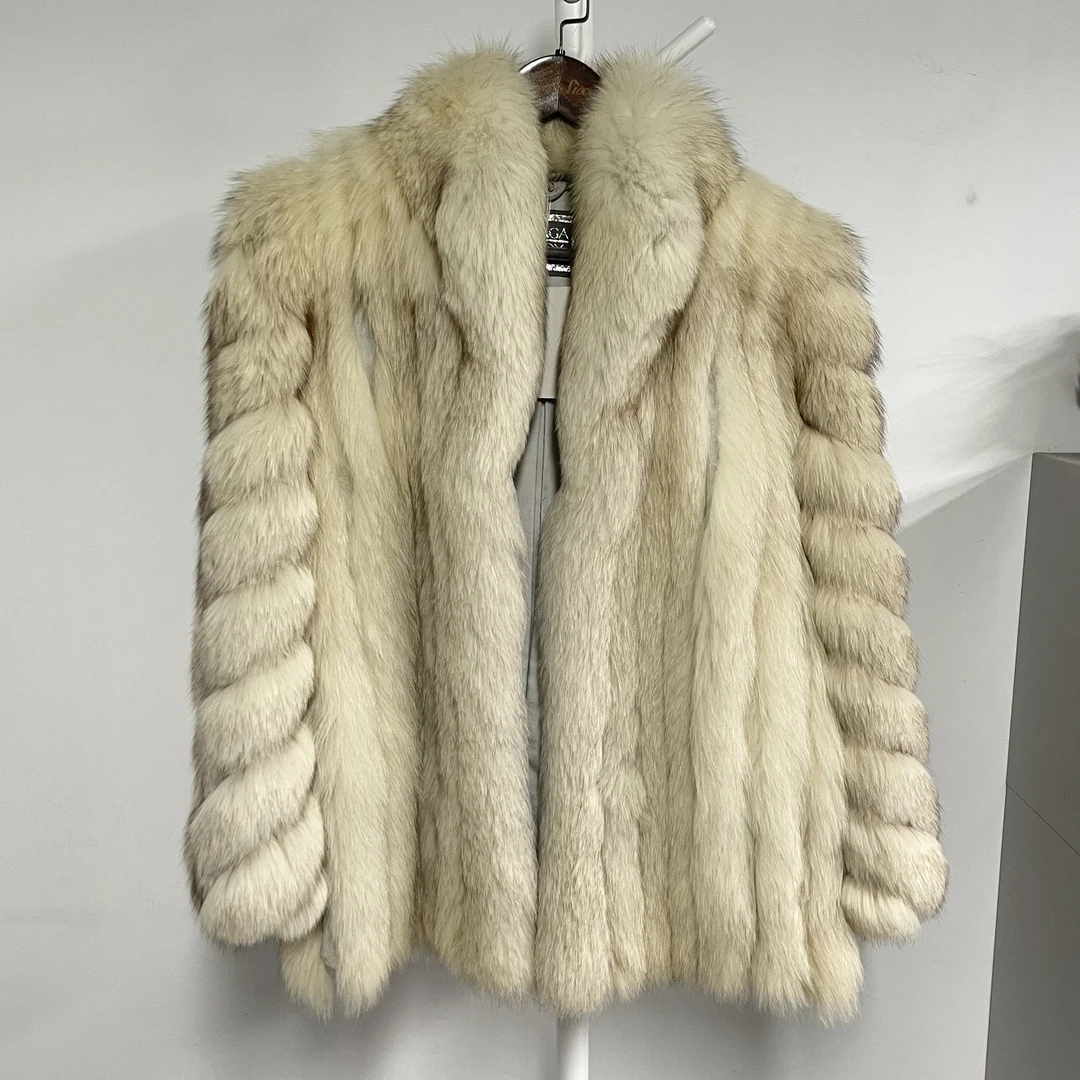 90新  【六六中古】孤品轻奢狐狸毛外套ay1273