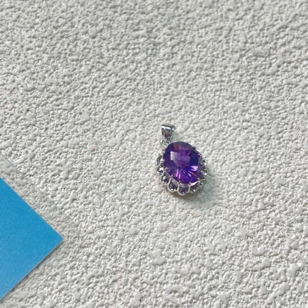 全新未使用  【六六中古】孤品简约水晶吊坠aw9775