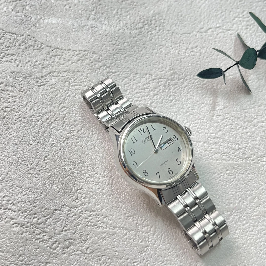 90新 Seiko/精工 【六六中古】孤品机械手表aa5416手围16表盘30mm