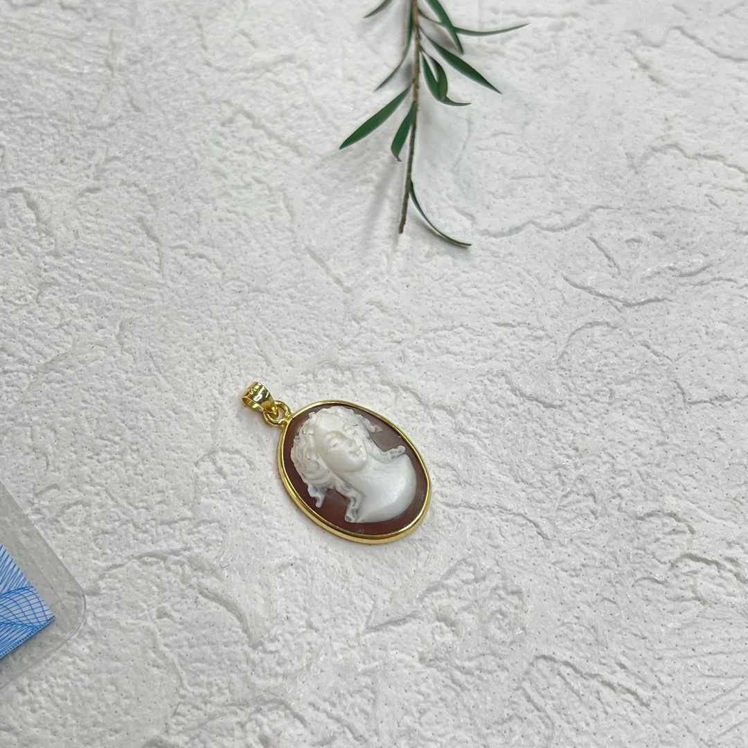 90新  【六六中古】孤品s925贝壳吊坠aw7959