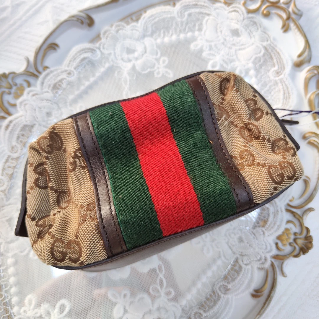 95新 GUCCI/古驰 【六六中古】孤品经典手拿包cb112尺寸16*5.5*9